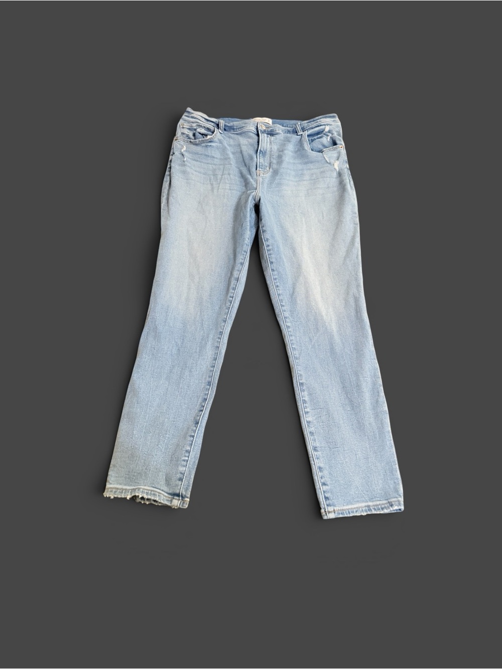 Abercrombie & Fitch the super skinny ankle high rise jeans